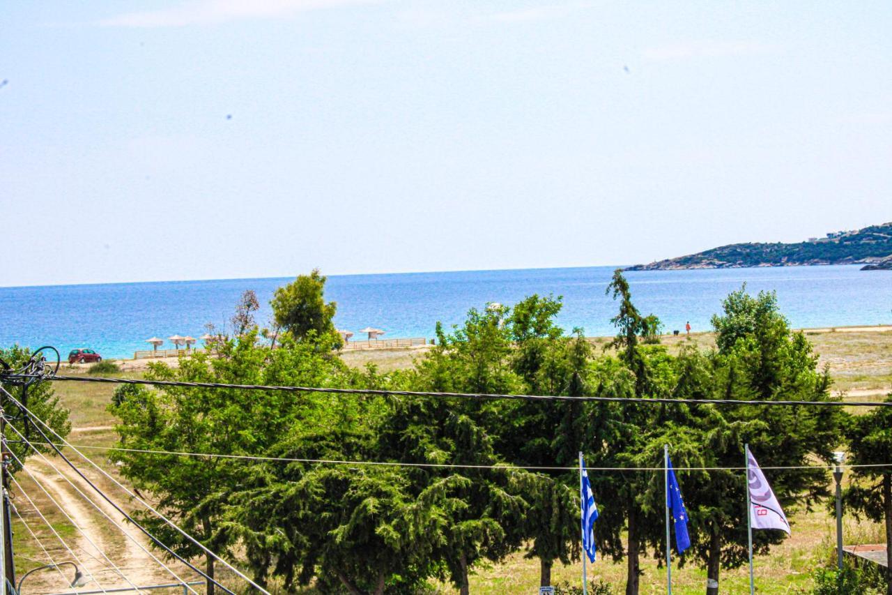 Theano Studios Paralia Sikias Esterno foto