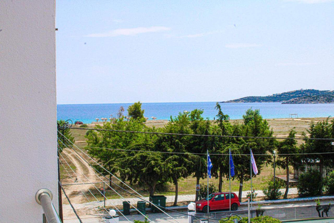 Theano Studios Paralia Sikias Esterno foto